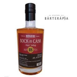 Békési BOCK Red Wine Cask Malt Whisky 18 éves 