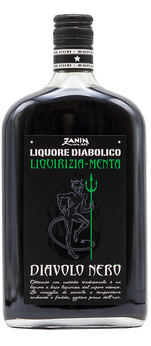 Liquore Diavolo Nero Menta  70 cl / 25% Vol.