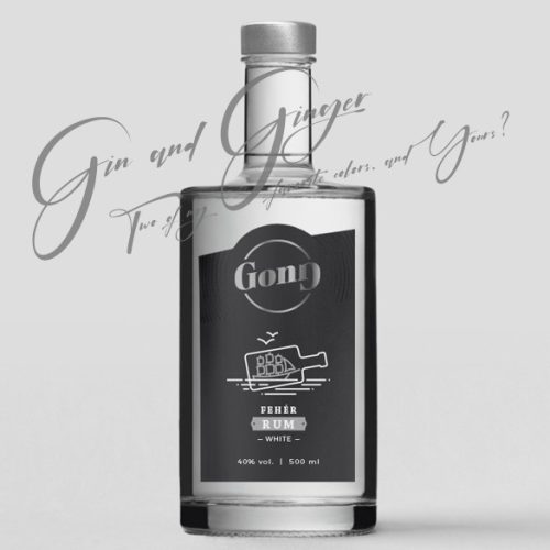 Gong Fehér Rum 40%