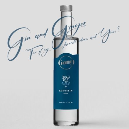 Kukutyin vodka 40% 500 ml | Gong pálinkaház