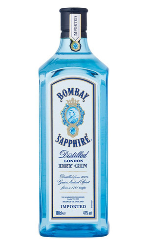 Bombay Sapphire Gin 40% 1000 ml