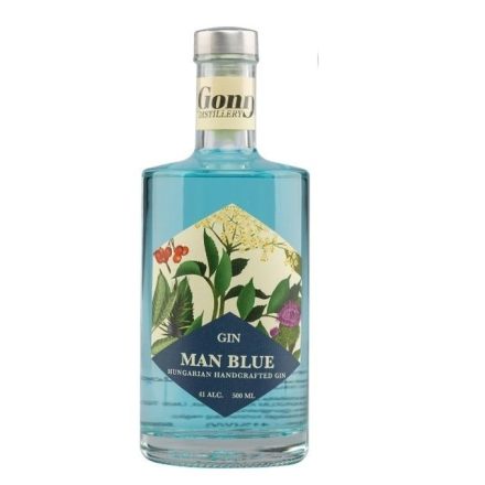 GONG Man Blue premium dry gin 41%