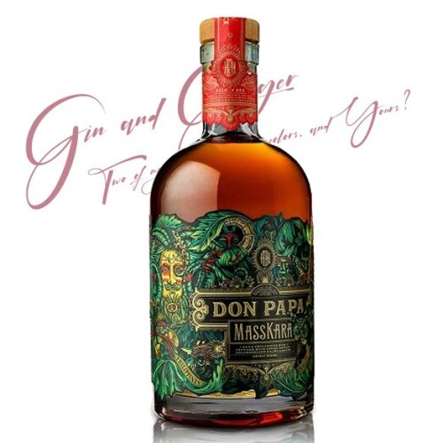 Don Papa Masskara Rum 40% 700 ml